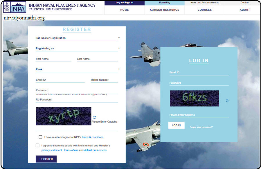register page