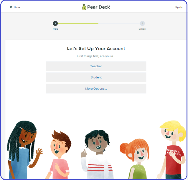 Pear deck Select users